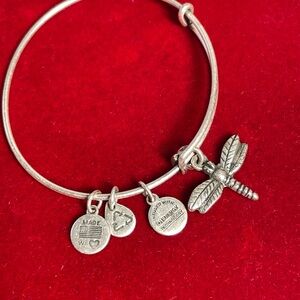 Alex and Ani Dragonfly Bracelet - Silver